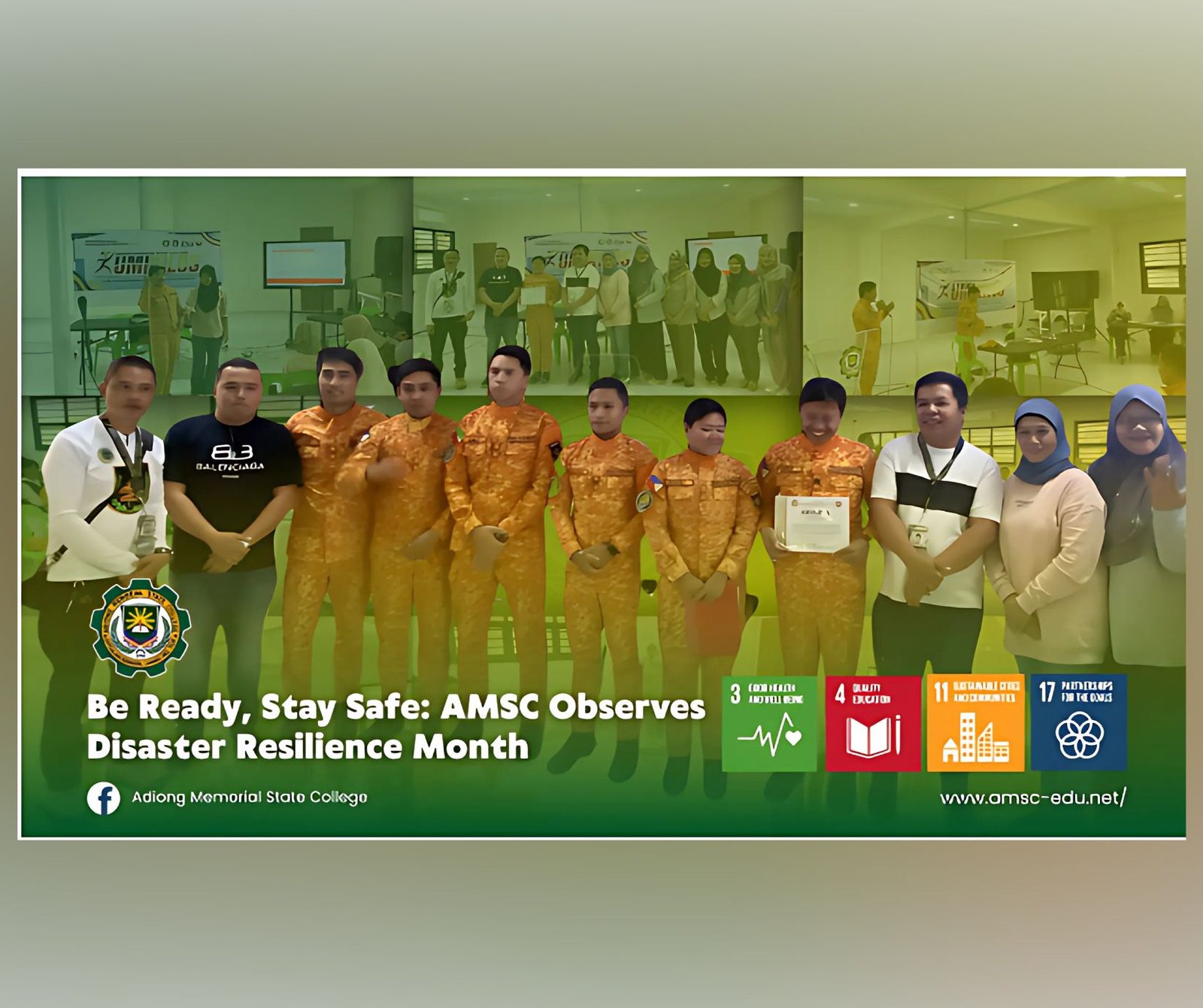 Be Ready, Stay Safe: AMSC Observes Disaster Resilience Month